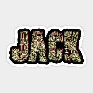 JACK QUOTES Sticker